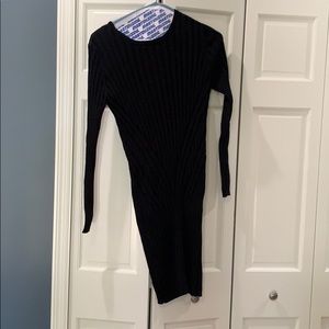 Ann Taylor Black Fitted dress